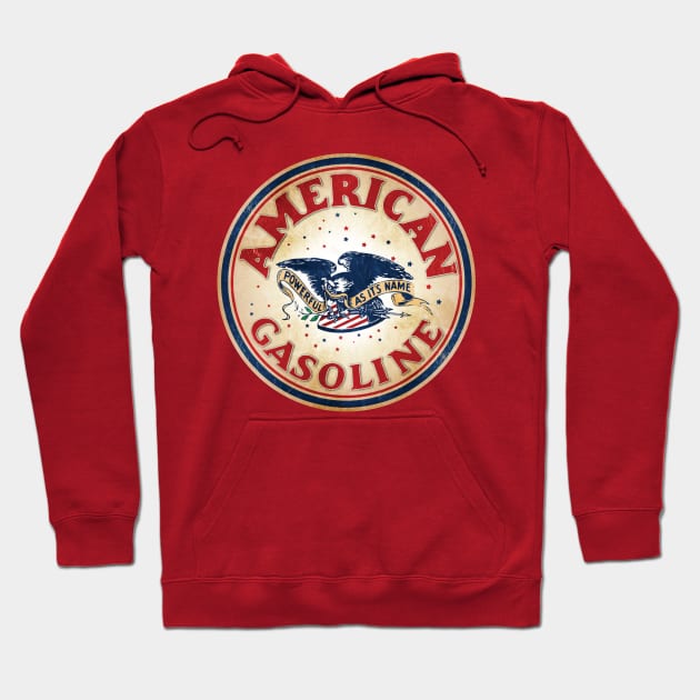 American Gasoline Hoodie by MindsparkCreative